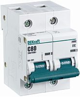 Выключатель автоматический DEKraft ВА-201 2п 80А C 10кА картинка